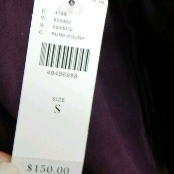 Cloth & Stone Burgundy Tie Back Dress - Picture 4 of 5